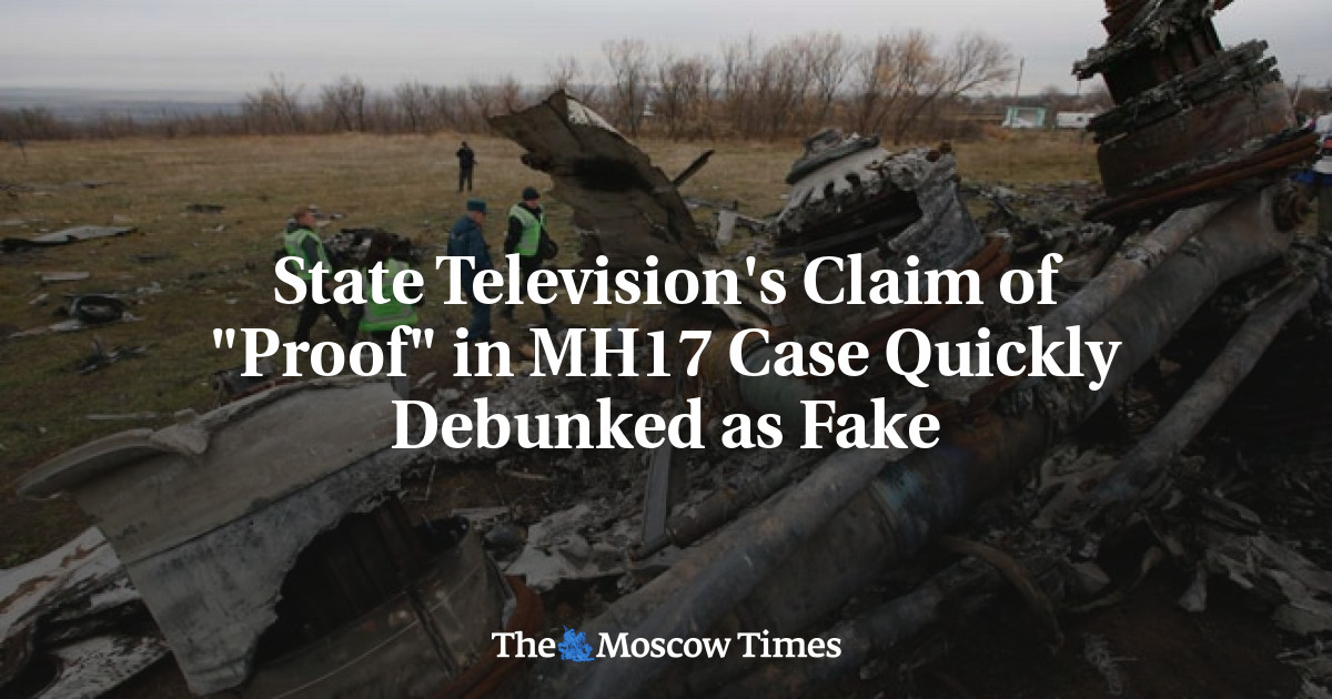 State Television S Claim Of Proof In Mh Case Quickly Debunked As Fake