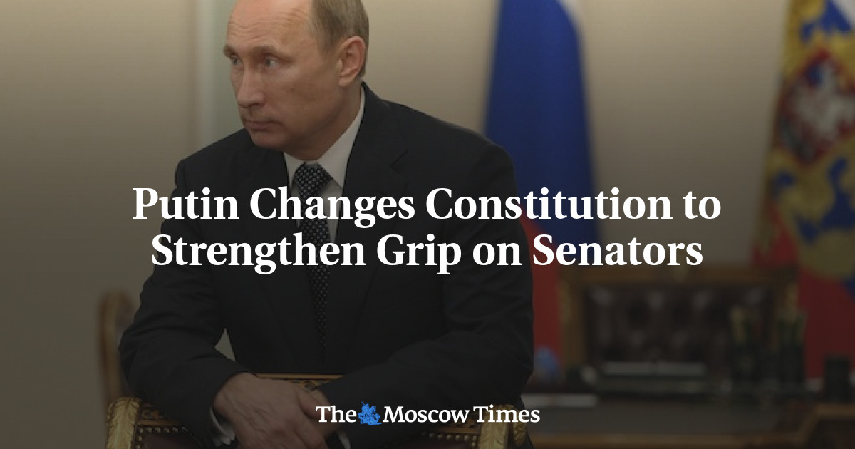 Putin Changes Constitution To Strengthen Grip On Senators