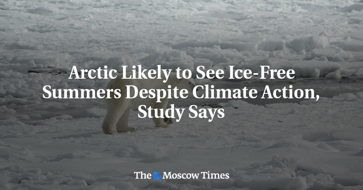 Arctic Likely To See Ice Free Summers Despite Climate Action Study