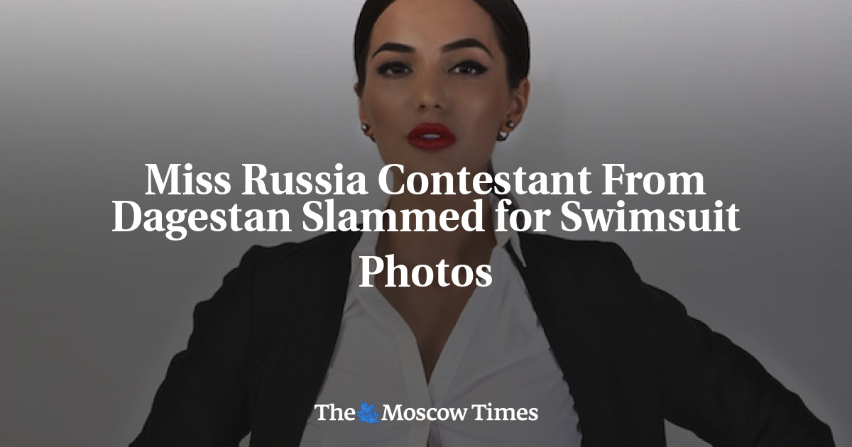 Miss Russia Contestant From Dagestan Slammed For Swimsuit Photos