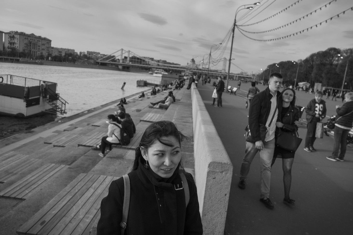 
					Masuma in Moscow’s Gorky Park. After receiving threats for working with the election commission in Herat, she decided to leave Afghanistan.					 					Joel van Houdt				