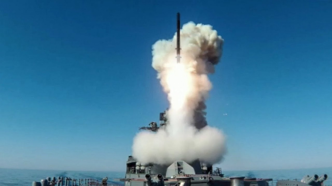 russian cruise missile test