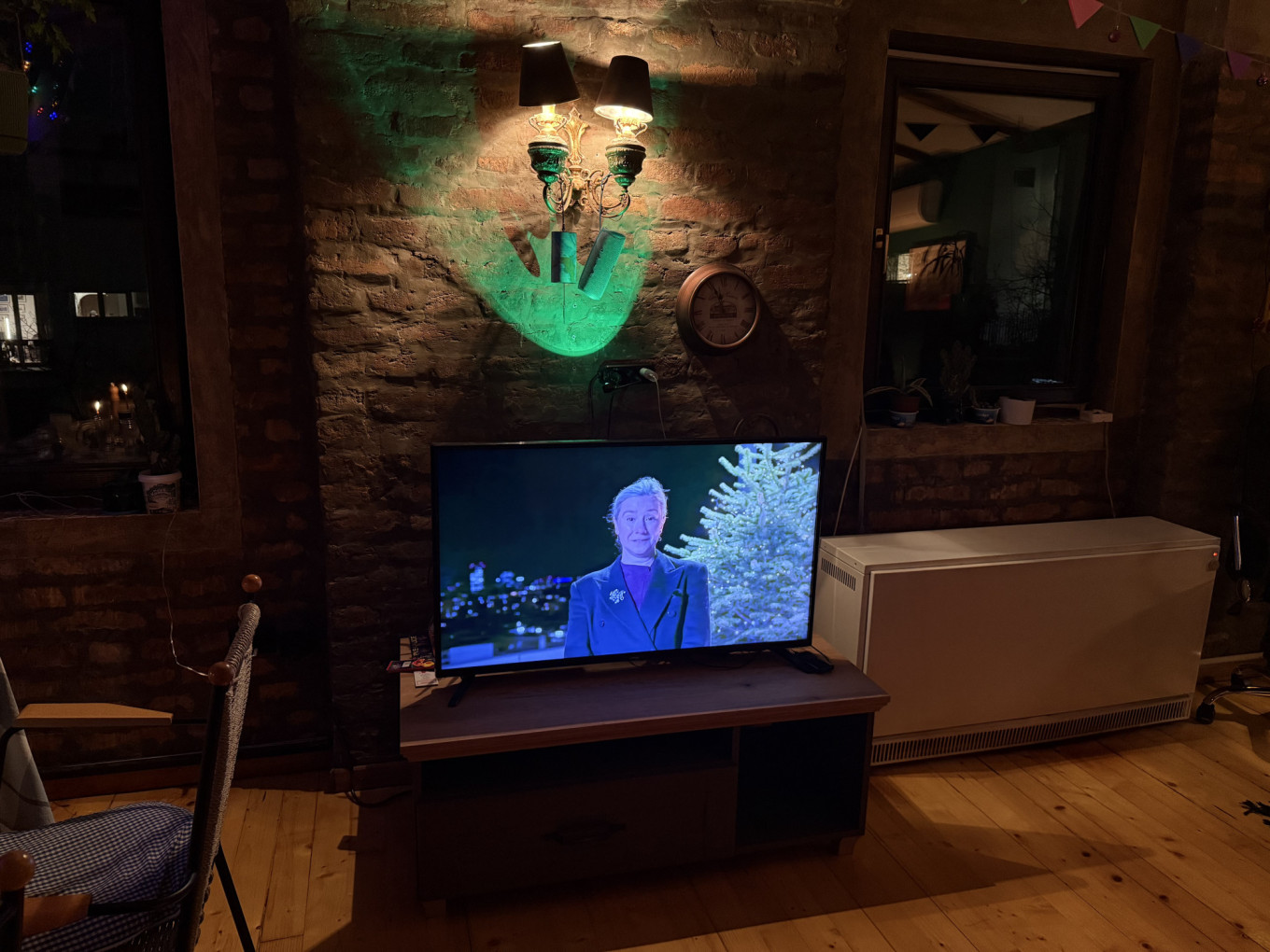 
					Many Russian emigres tune into Yekaterina Schulmann's address instead of Putin's at midnight on Jan. 1.					 					Courtesy photo				