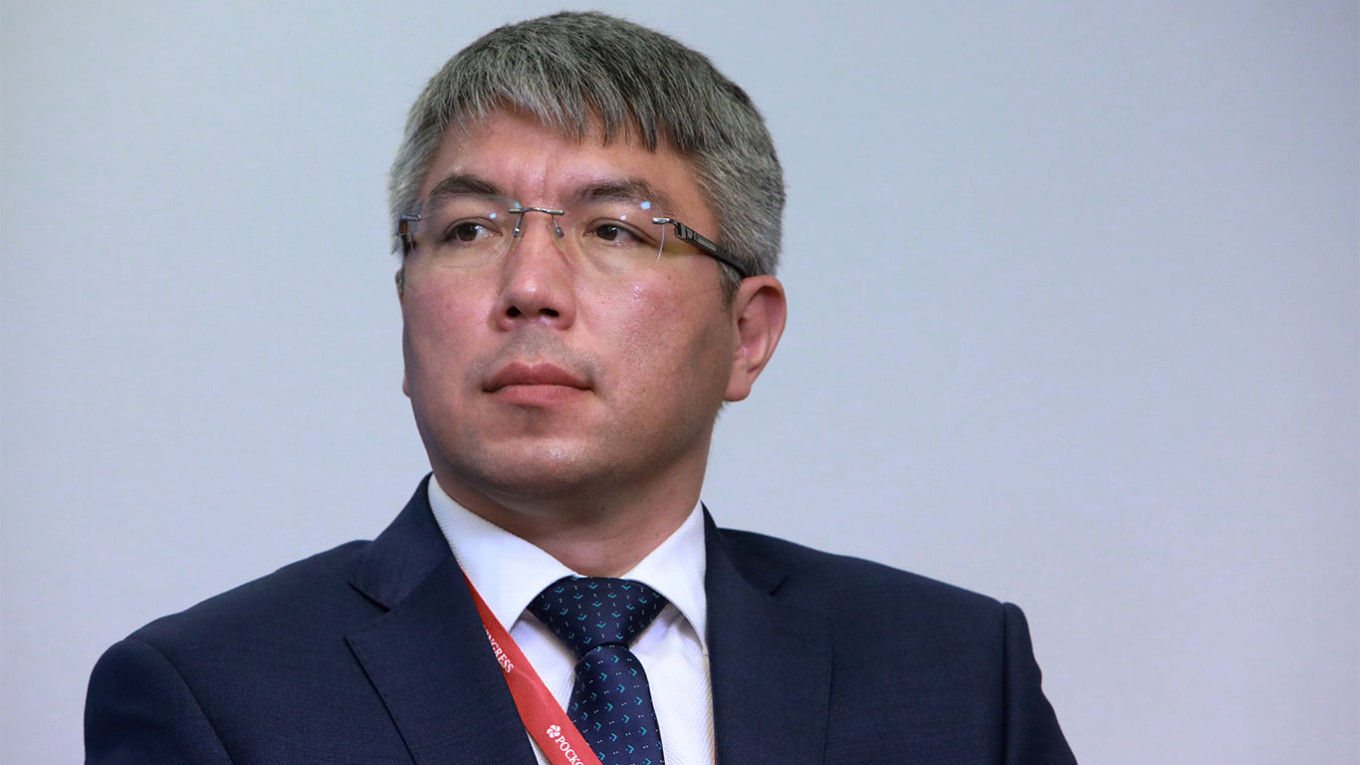 
					The governor of Buryatia, Aleksei Tsydenov.					 					Pavel Volkov / Roscongress Photobank				
