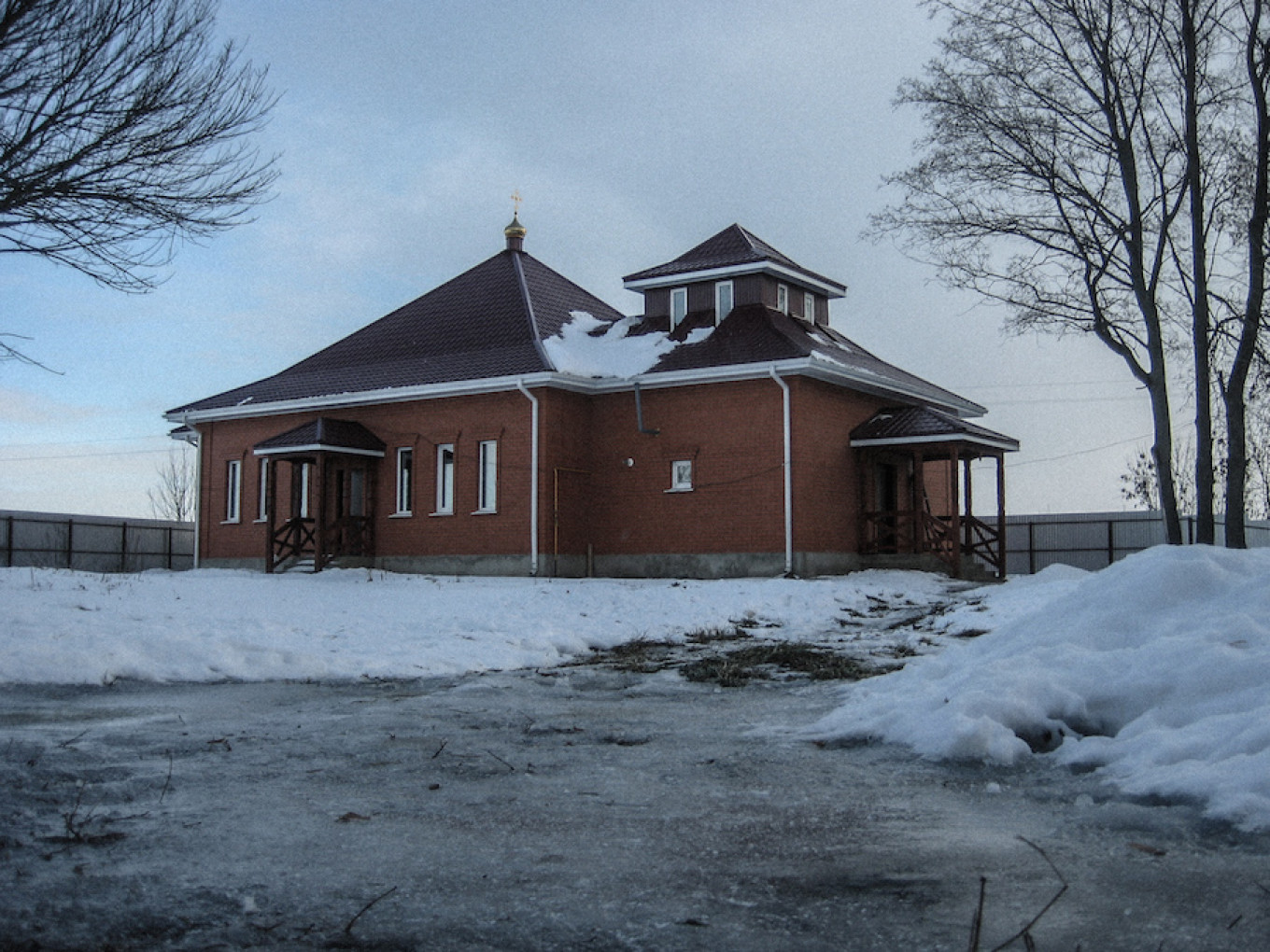 
					The church at Pokrov center is the weekly venue for exorcism rituals.   					 					Diana Khachatryan				