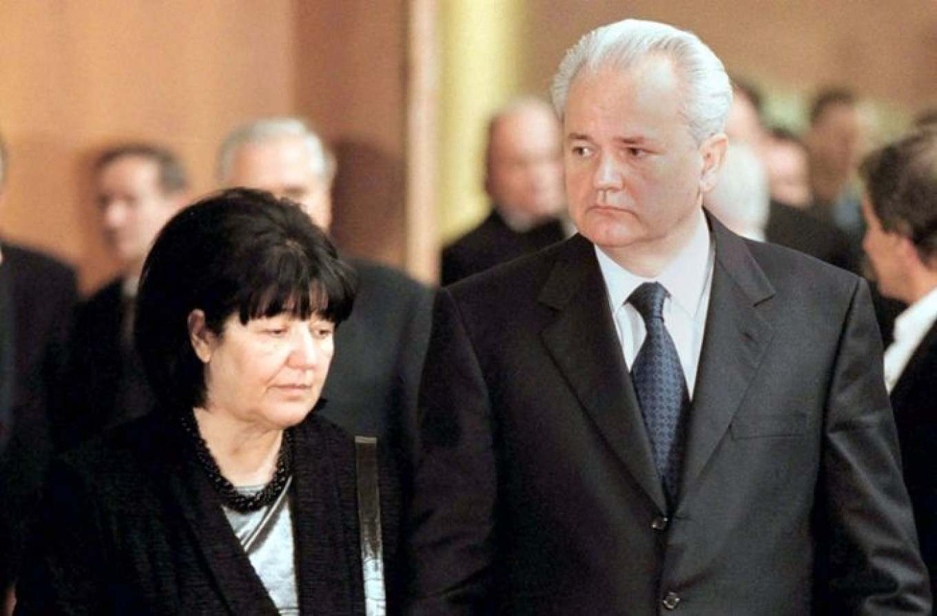 
					Mirjana Markovic and Slobodan Milosevic					 					EPA / TASS				