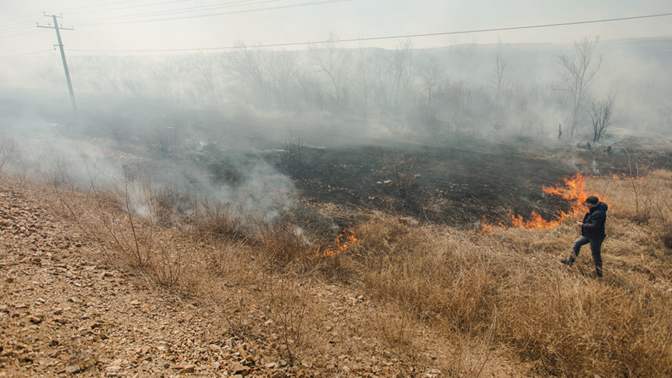 Siberia Wildfires Claim First Casualty As Losses Mount - The Moscow Times