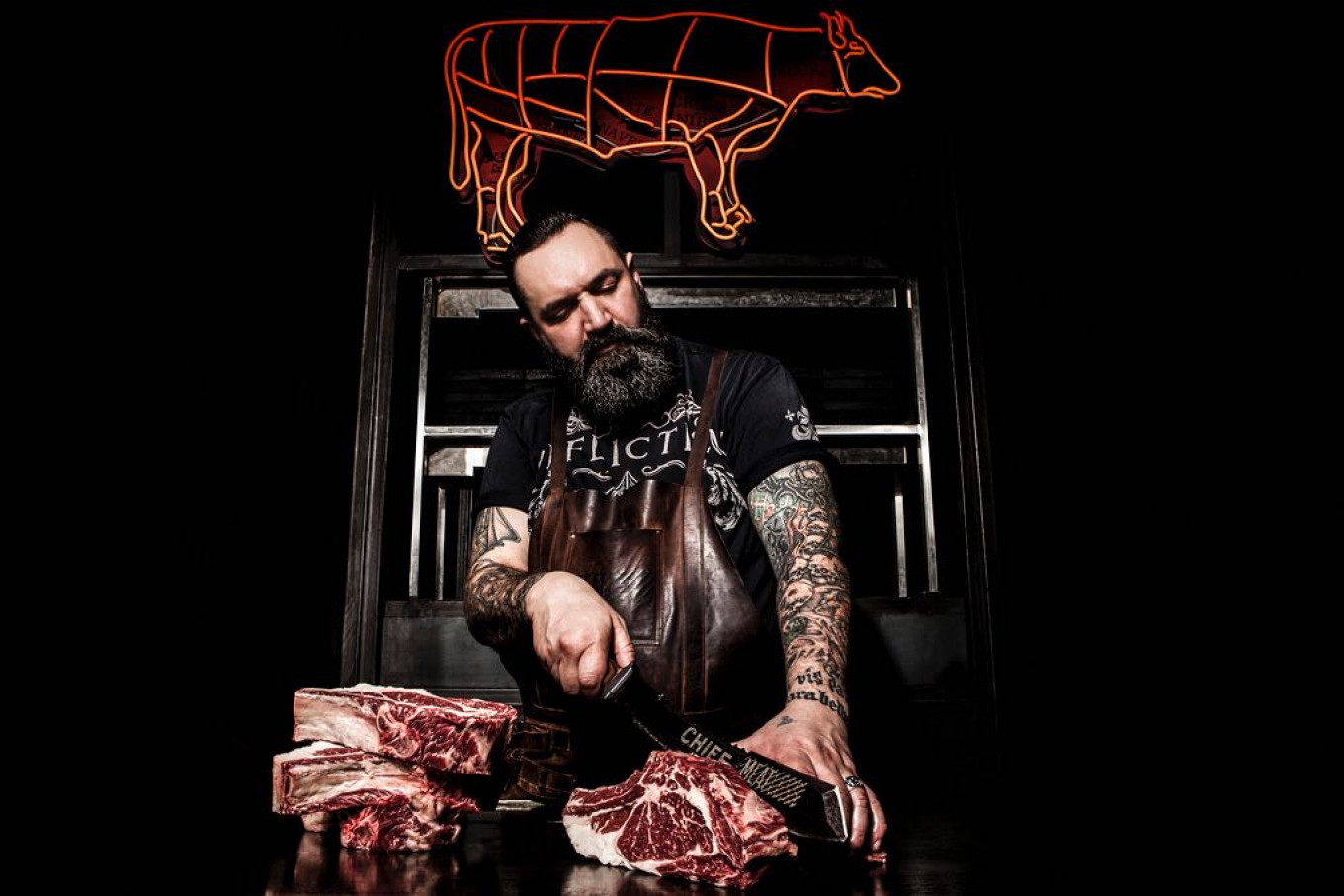 
					Andrei Zavarnitsin, chef at Meatless					 					Meatless				