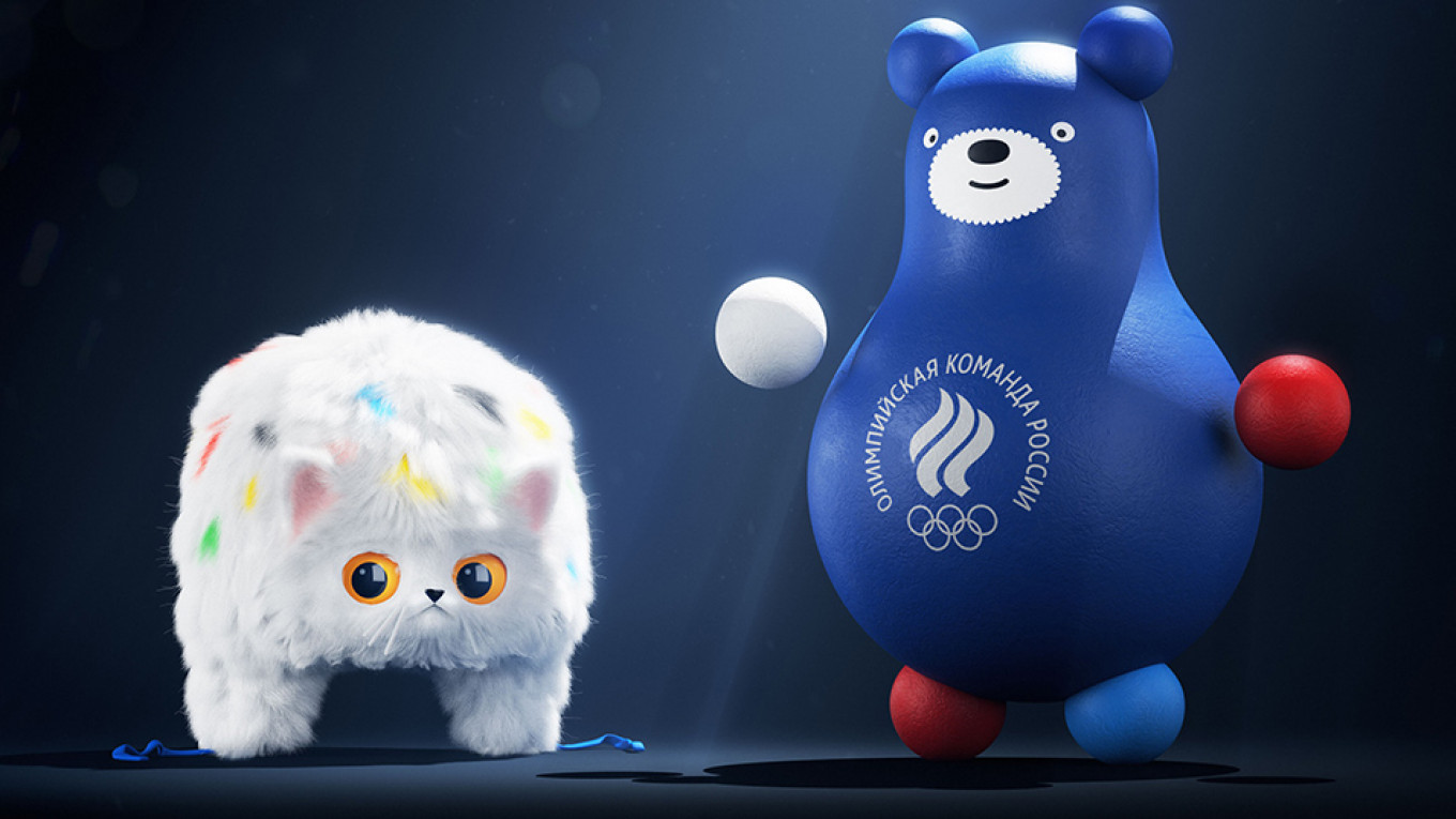 Russian Olympic Mascots 