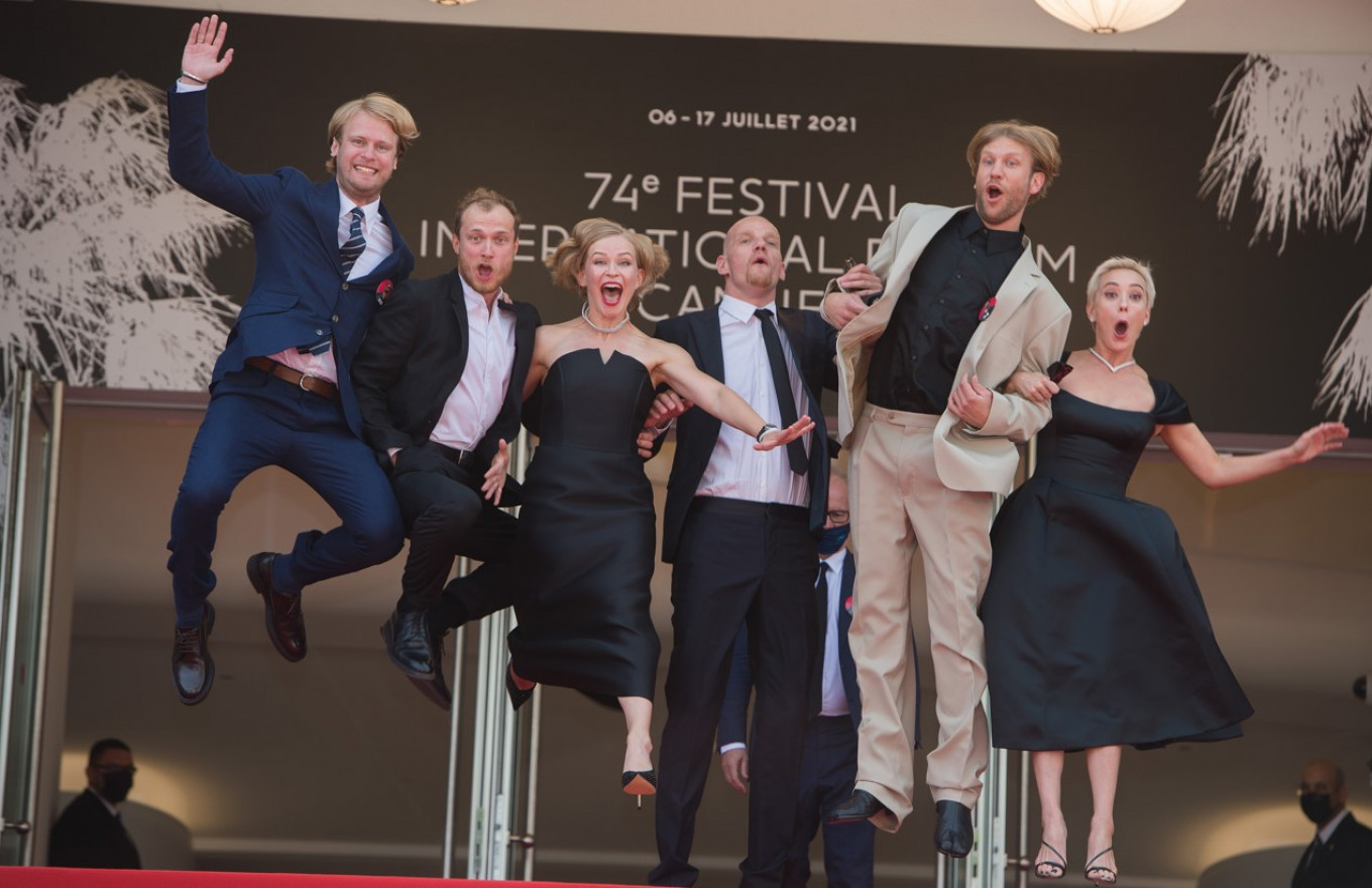 
					Cast of "Petrov's Flu" at Cannes 2021					 					Christina Afanasieva				