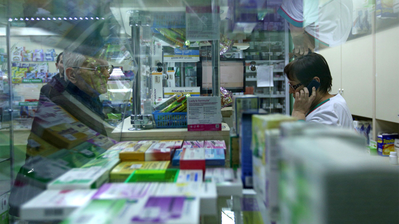 
					A pharmacy in Moscow.					 					Moskva News Agency				