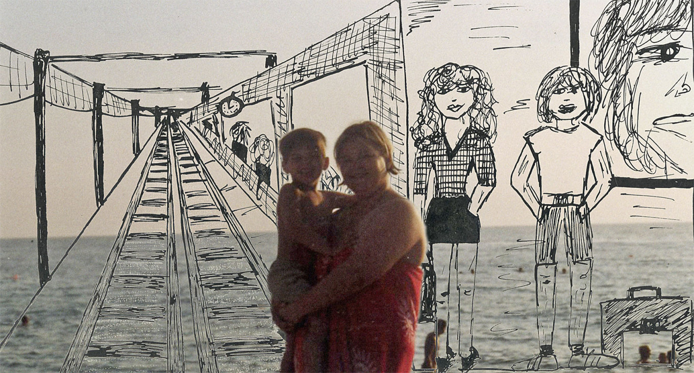 Maarten and Martine de Schutter in a still from "My Sweet Child." Courtesy photo