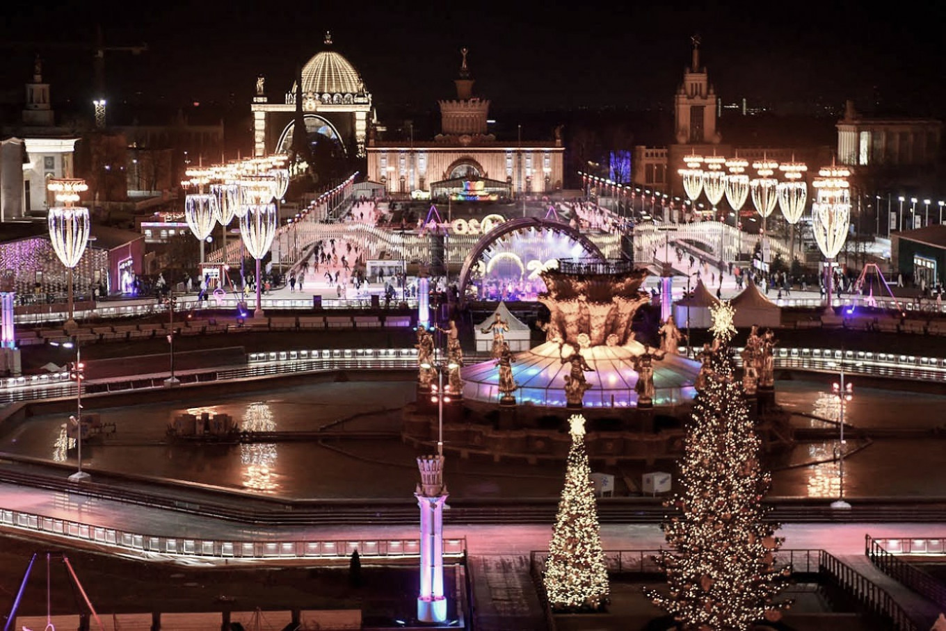 Skating in Moscow Best Ice Rinks Moscowliving