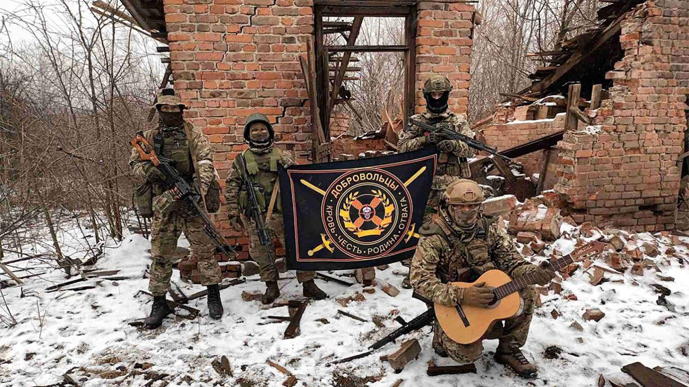 
					Wagner fighters in Ukraine.					 					Telegram channel of Concord group				