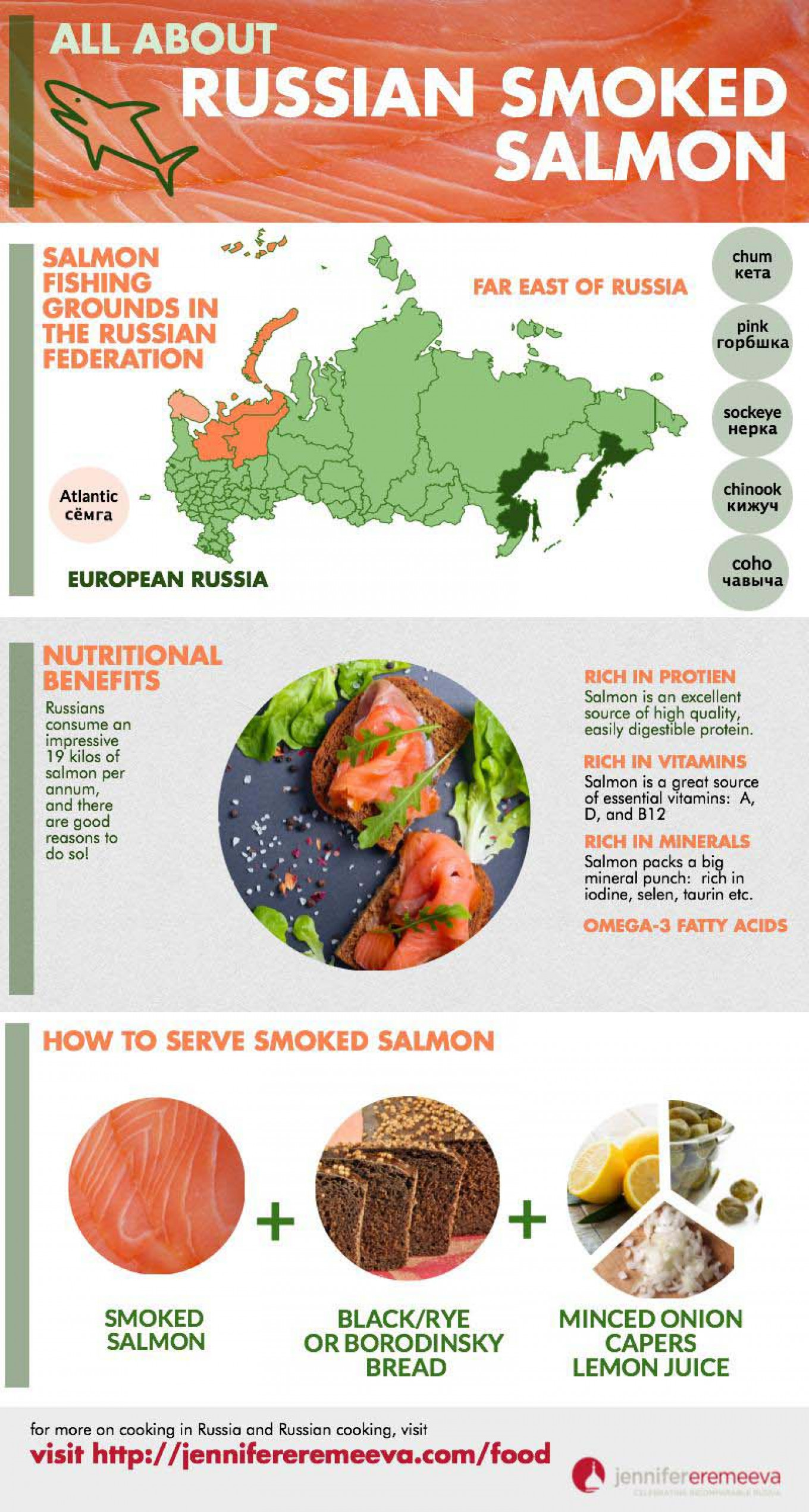 
					Russia and salmon: a love story 					 					Jennifer Eremeeva / MT				