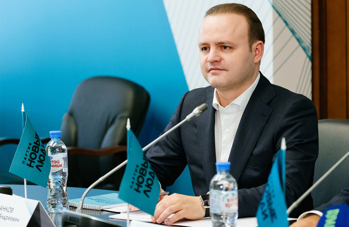 
					Vladislav Davankov, a single 2024 presidential candidate from New People and the Party of Growth.					 					newpeople.ru				