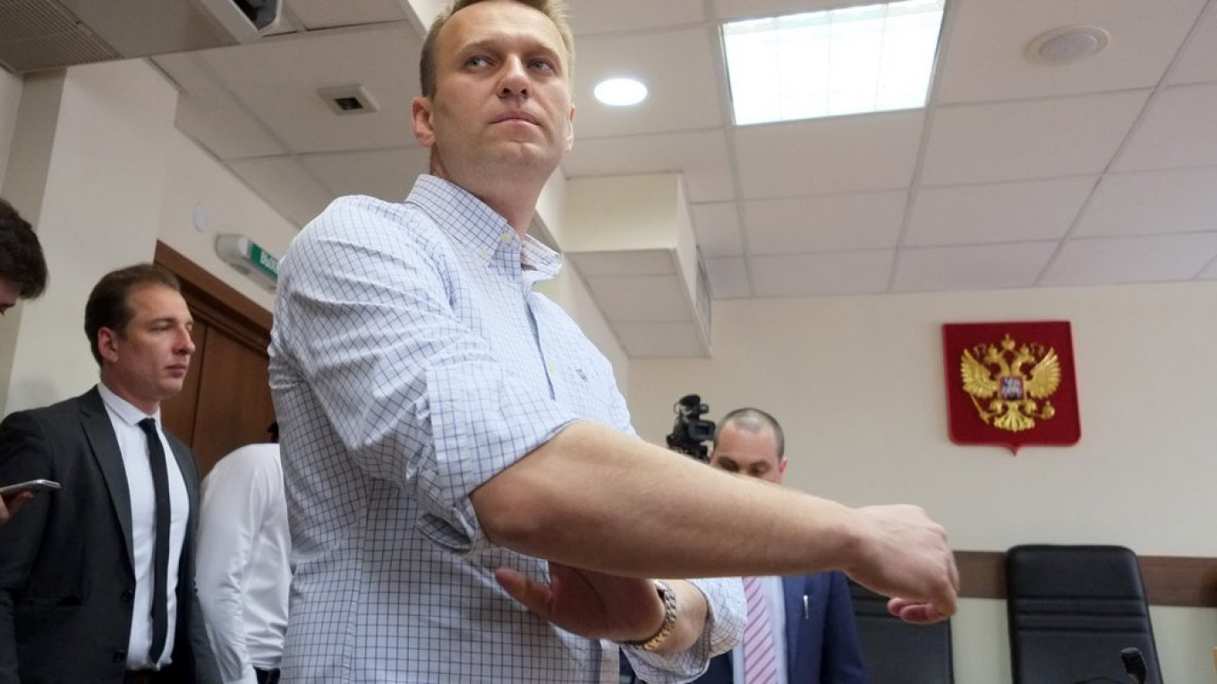 
					Opposition leader Alexei Navalny.					 					Moskva News Agency				