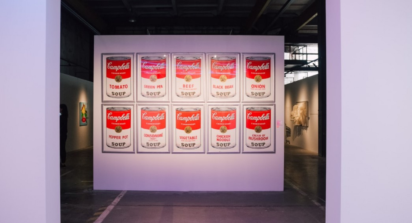 
					"Campbell's Soups" by Andy Warhol					 					Courtesy of the Andy Warhol Foundation				