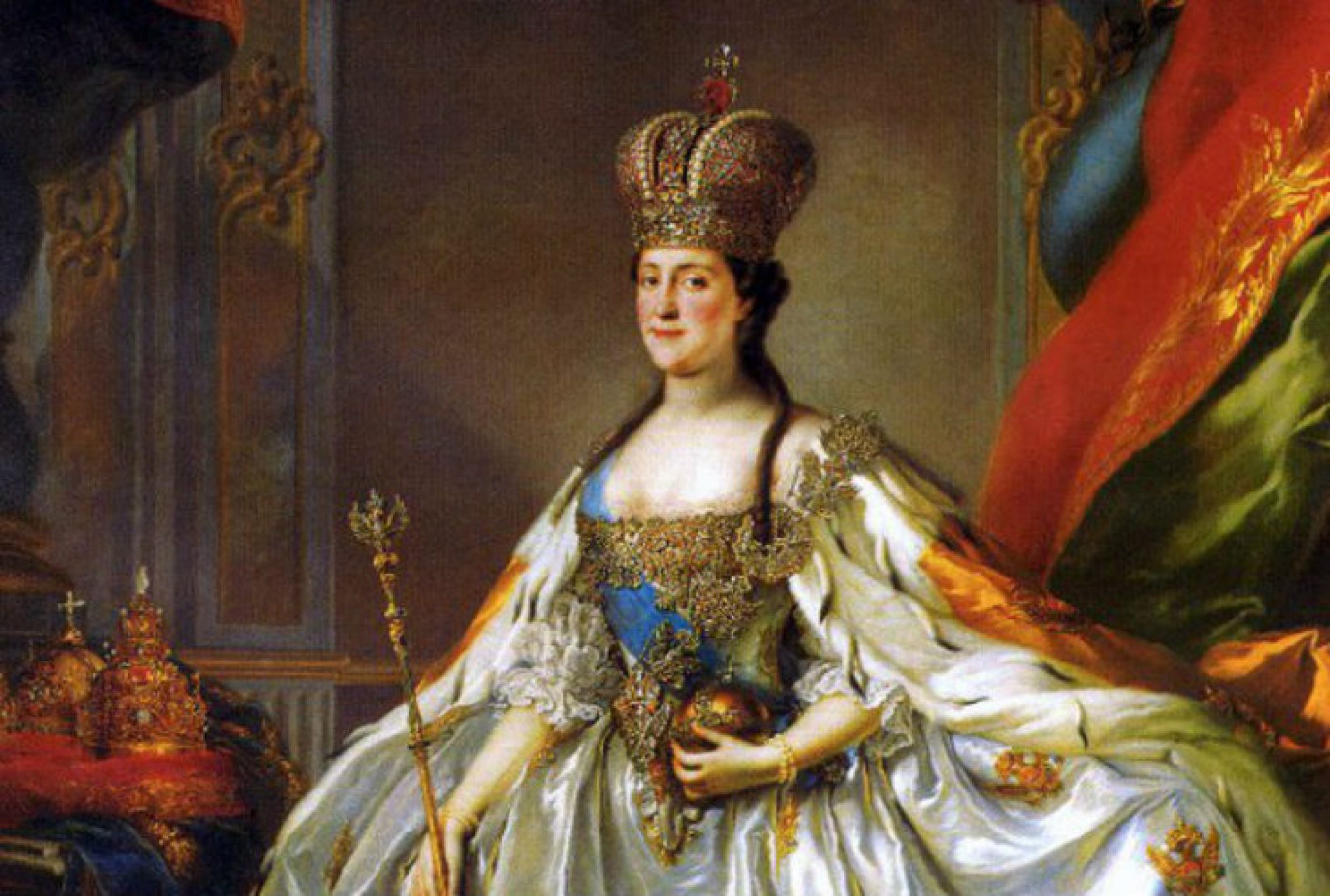 Catherine The Great Young Coronation Empress Sejarah Berkuasa Rusia 