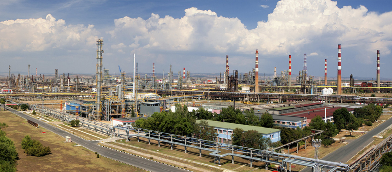 
					The Lukoil oil refinery in Bulgaria.					 					neftochim.lukoil.com				