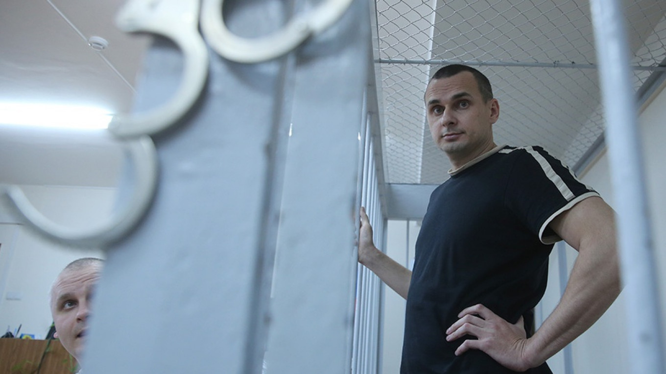 
					Crimean fillmmaker Oleg Sentsov spent 145 days on hunger strike in an Arctic penal colony. 					 					Sergei Fadeichev / TASS				