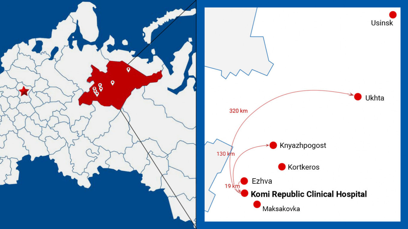 
					The coronavirus spread quickly across the sparsely populated Komi Republic.					 					MT				