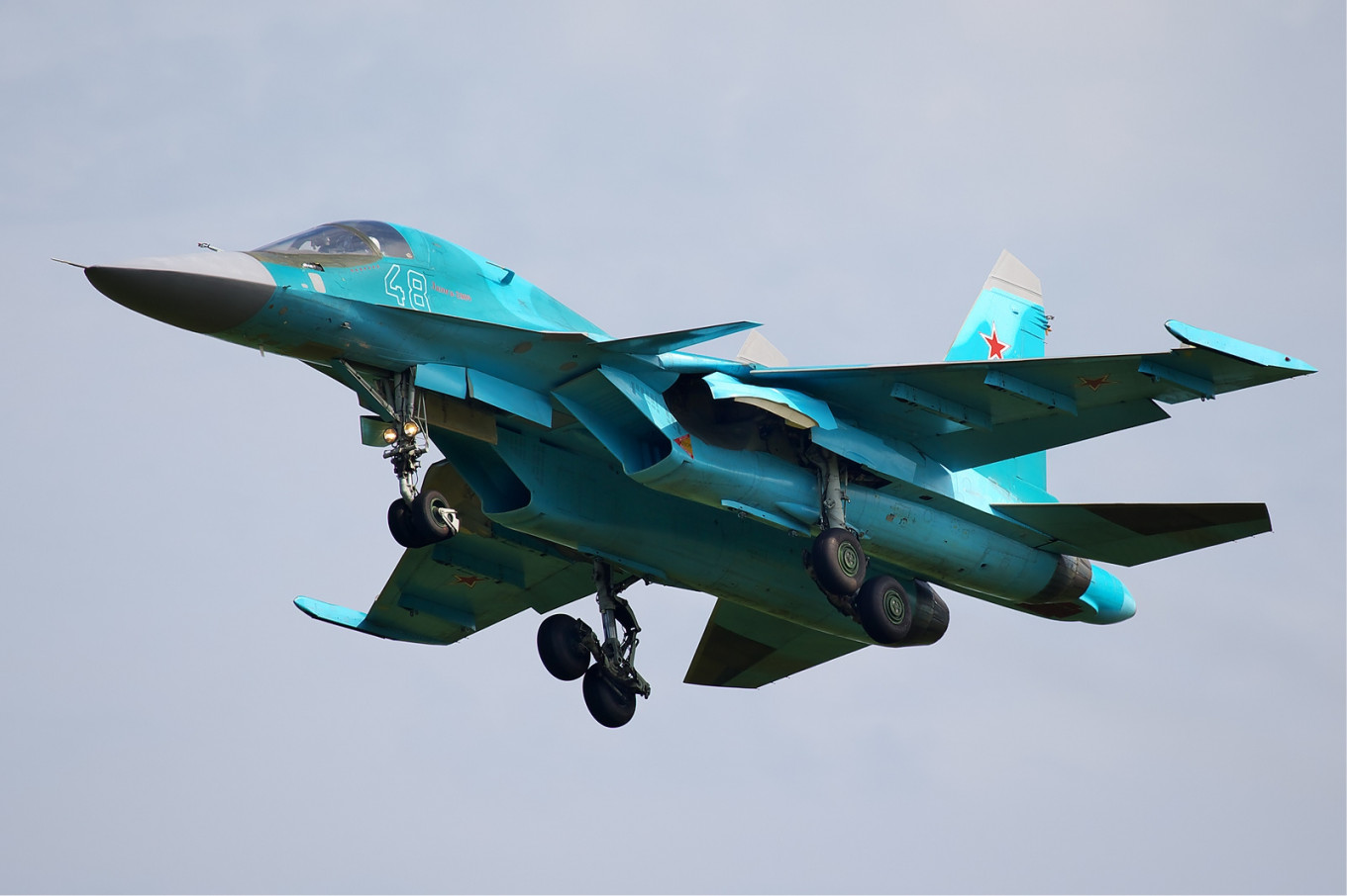 Russian Fighter Jet Drops ‘Powerful’ Bunker Buster - The Moscow Times