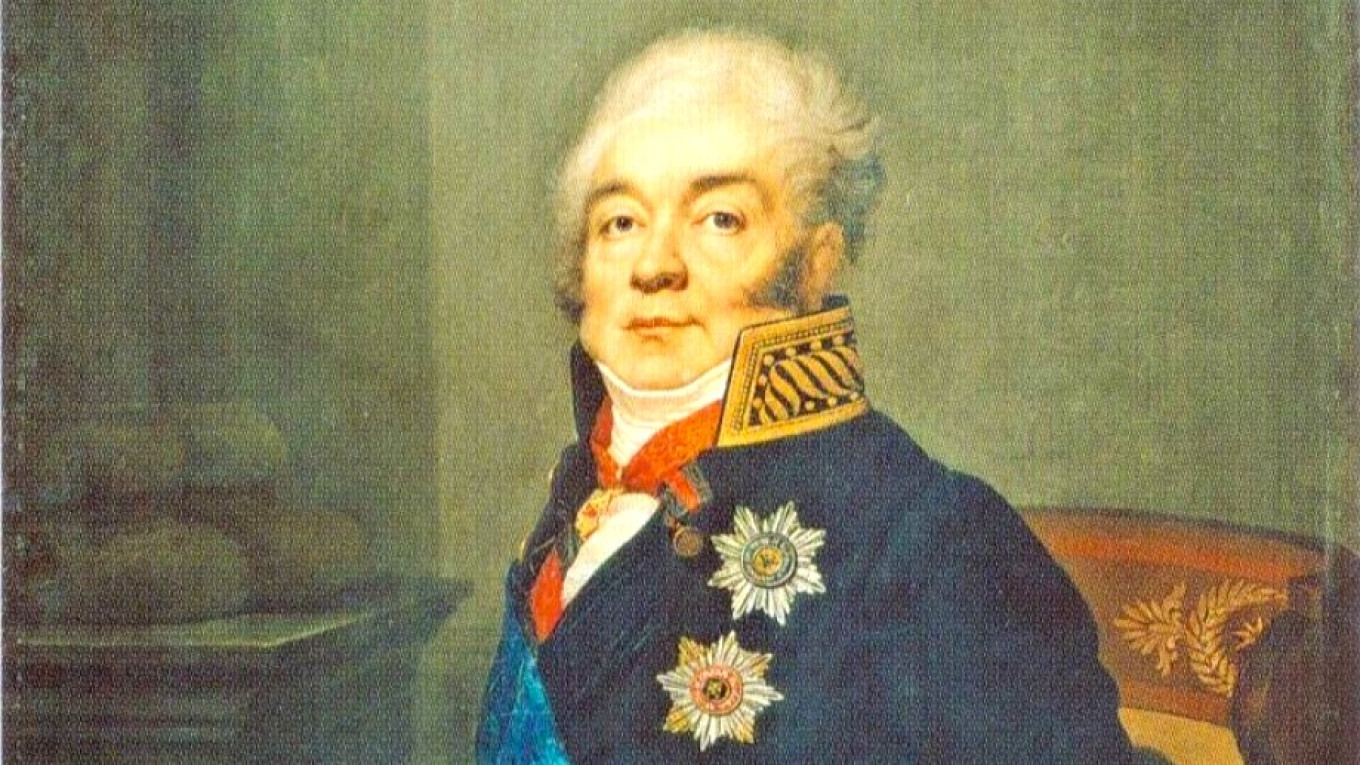 
					Dmitry Guryev (1758-1825), Minister of Russia (1806-1825), by János Rombauer.					 					Wikimedia Commons				