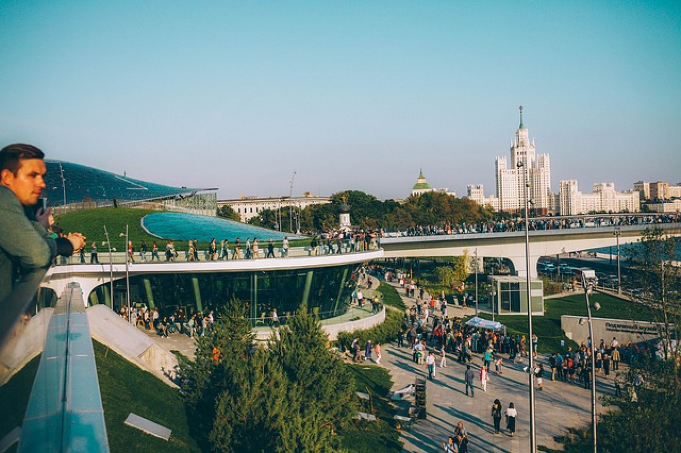 Moscow goes for green with the extensive new Zaryadye Park