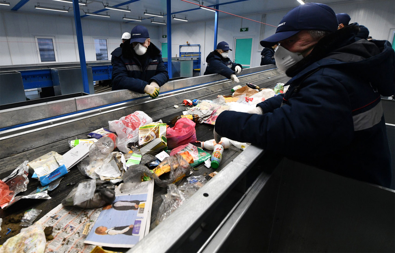 
					The Yug waste processing complex.					 					Igor Ivanko / Moskva News Agency				