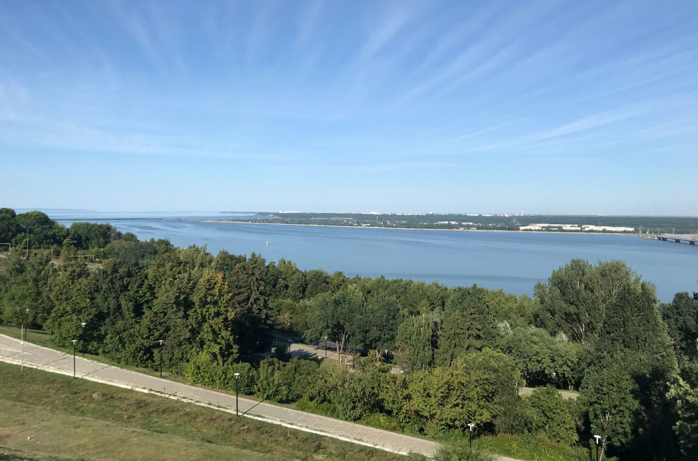 
					Ulyanovsk sits on the banks of the Volga river.					 					Felix Light / MT				