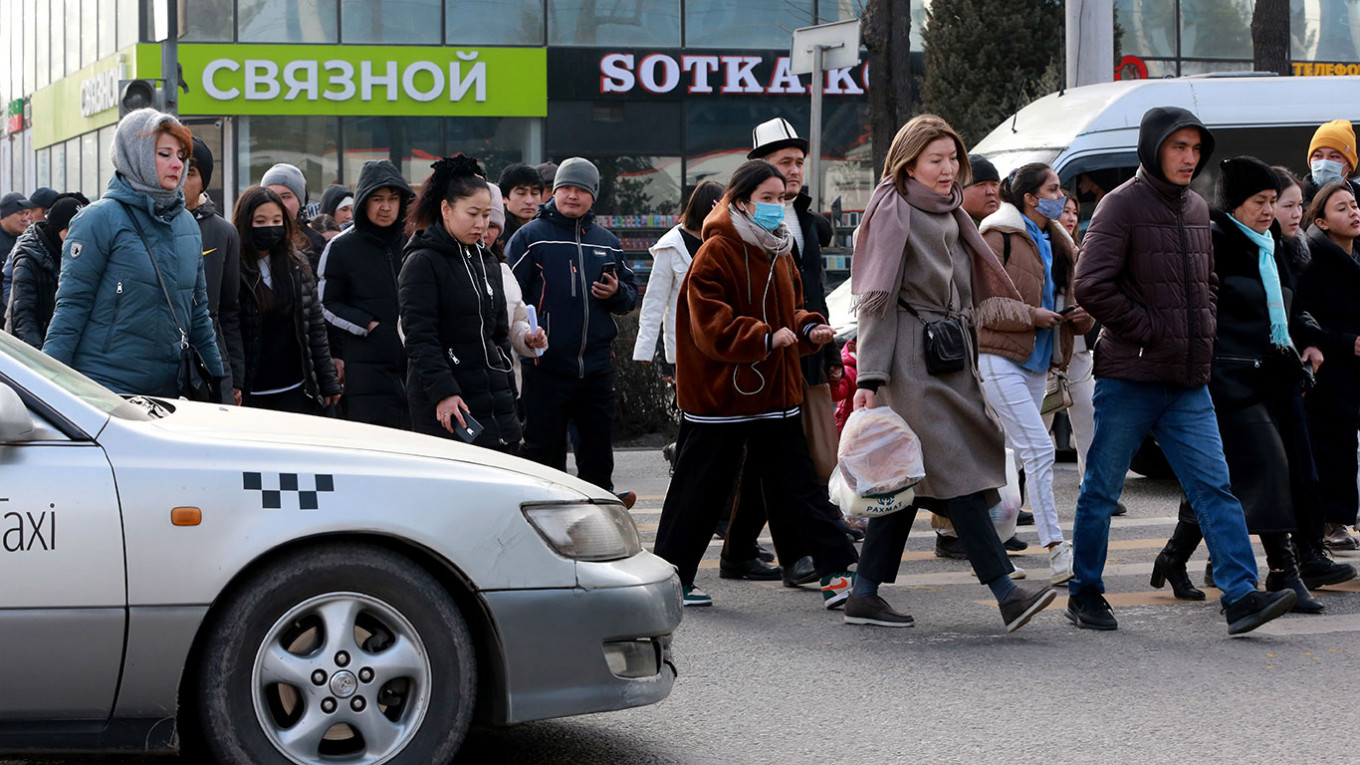 As Anti War Russians Flee Ex Soviet Kyrgyzstan Prepares For Emigre Influx The Moscow Times