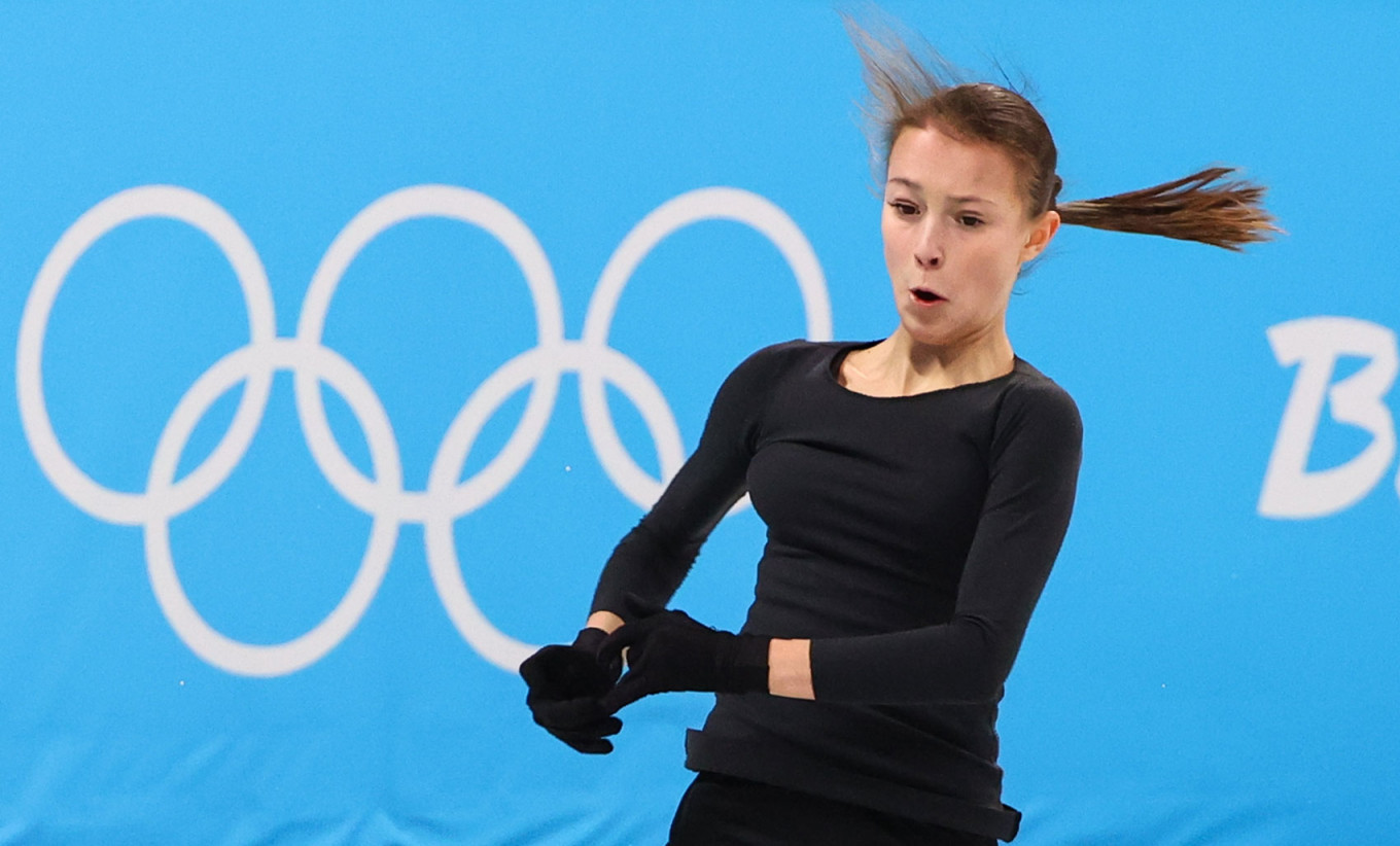 
					Anna Shcherbakova, skater.					 					Valery Sharifulin / TASS				