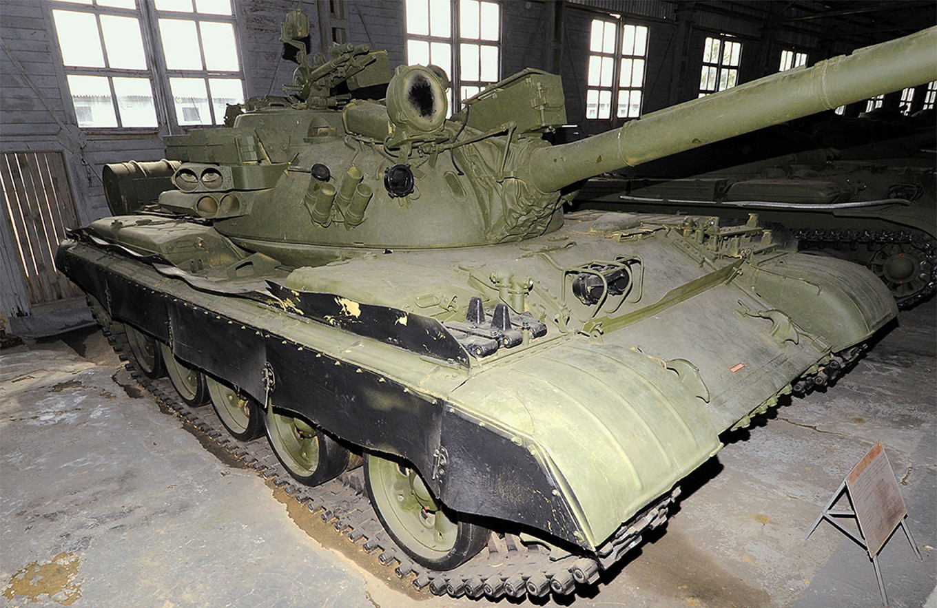 
					A T-55 tank pictured in the Kubinka Tank Museum in the Moscow region.					 					Aleksandr Markin (CC BY-SA 2.0)				