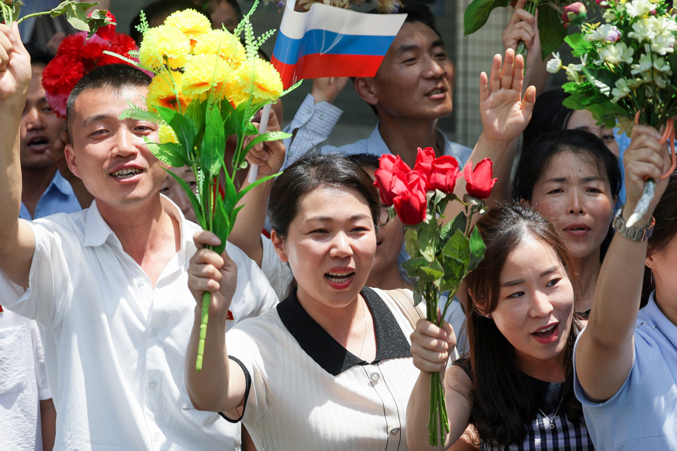 In Photos: North Korea Rolls Out the Red Carpet for Vladimir Putin