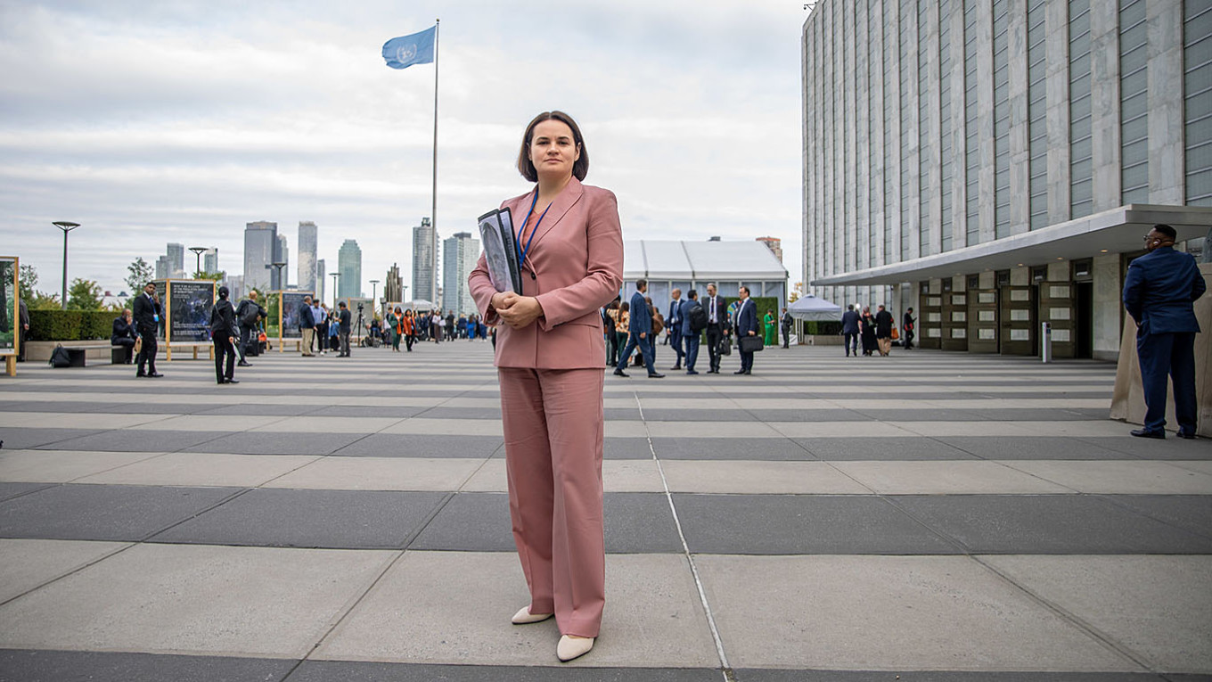 
					Sviatlana Tsikhanouskaya's visit to USA.					 					Sviatlana Tsikhanouskaya's Office / flickr				