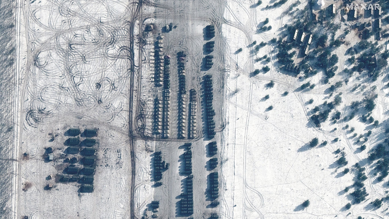 New Satellite Images Indicate Ongoing Russian Military Buildup on Ukraine  Border - The Moscow Times