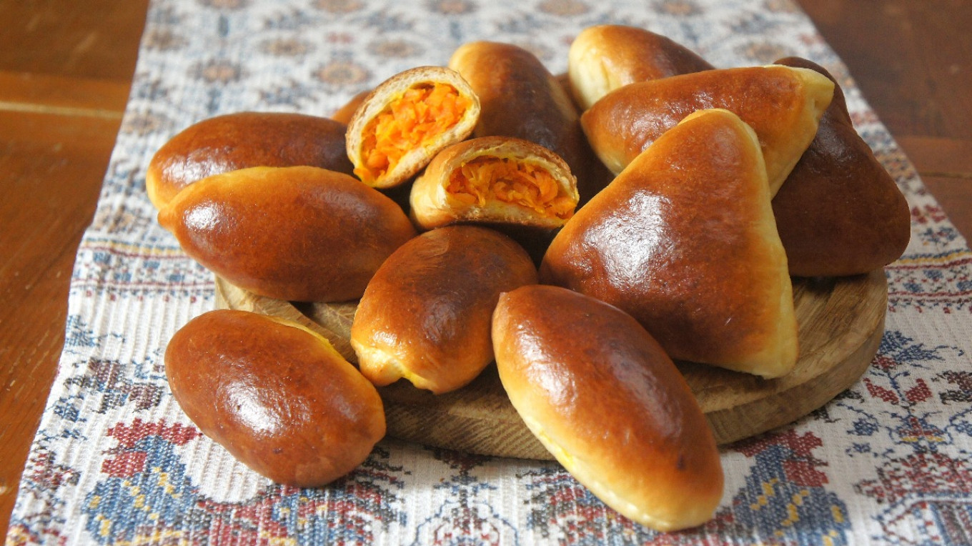 
					Carrot hand pies.					 					Courtesy of authors				