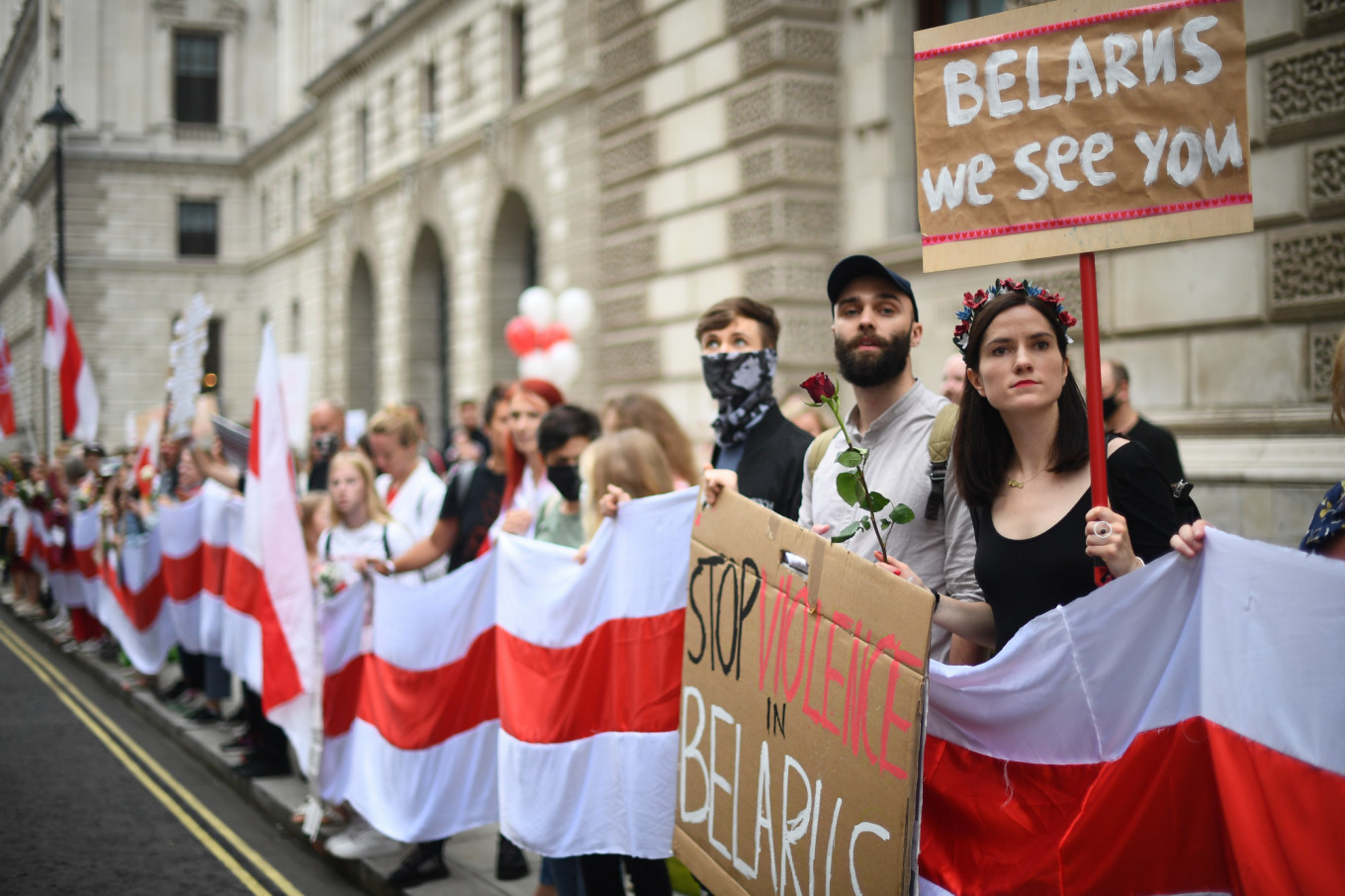 
					Parts of the Belarusian diaspora — here in London — have come out in support of the protests. Many would be prepared to invest in a post-Lukashenko Belarus, entrepreneurs who have already emigrated told The Moscow Times.					 					PA Wire				