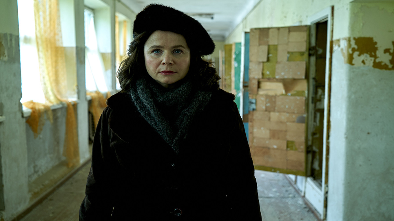 
					Emily Watson as the implacable Ulana Khomyuk					 					Liam Daniels for HBO				