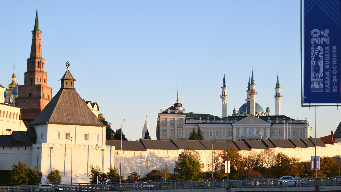 
					Kazan before the BRICS Summit.					 					Maxim Bogodvid / brics-russia2024.ru				