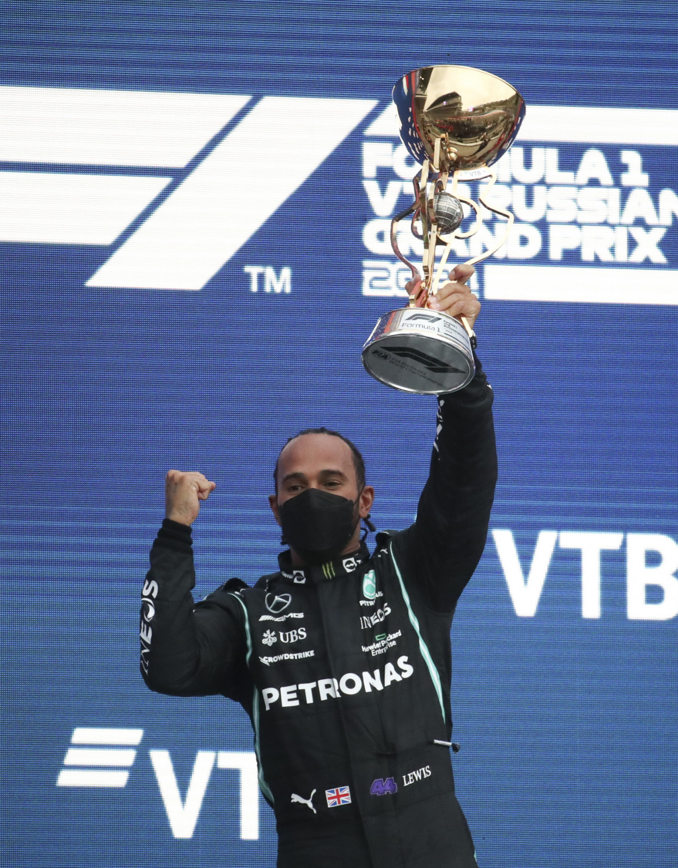 Hamilton Claims 100th Win Amid High Drama in Russia – The Moscow Times