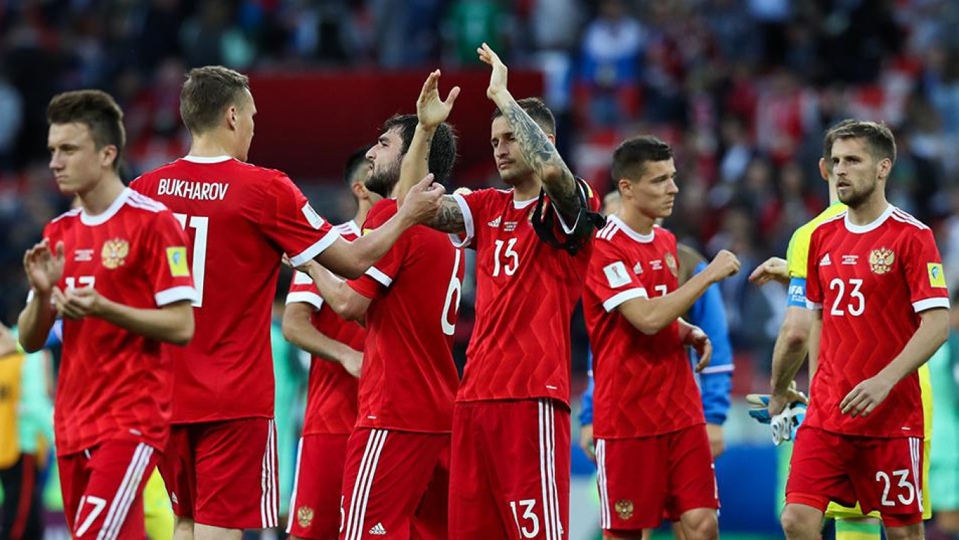 Russia Drops to Record Low 66th Place in FIFA Ranking