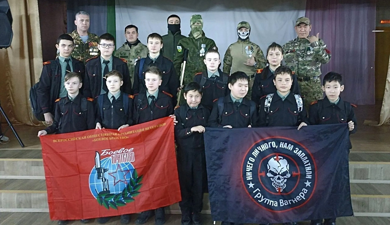 
					A “Lesson of Courage” at School No. 37 in Ulan-Ude.					 					Courtesy photo				