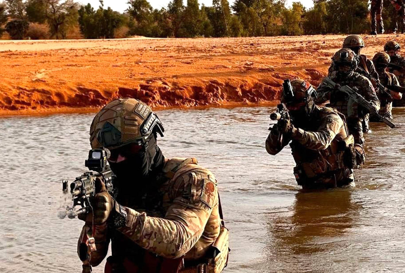 
					Africa Corps fighters.					 					Africa Corps / VK				