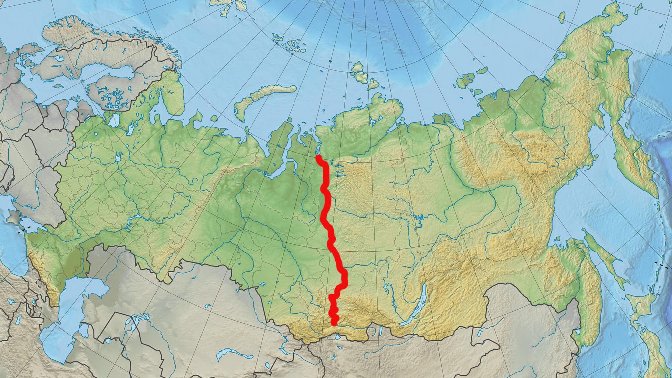 yenisei river map        
        <figure class=