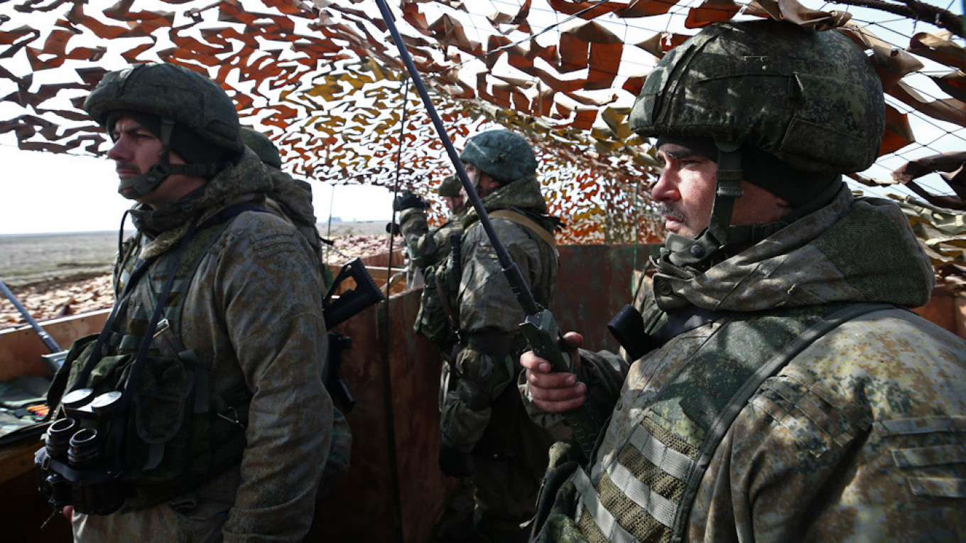 Ukraine Says Russia Massing Troops on Border, U.S. Warns Moscow Ukraine