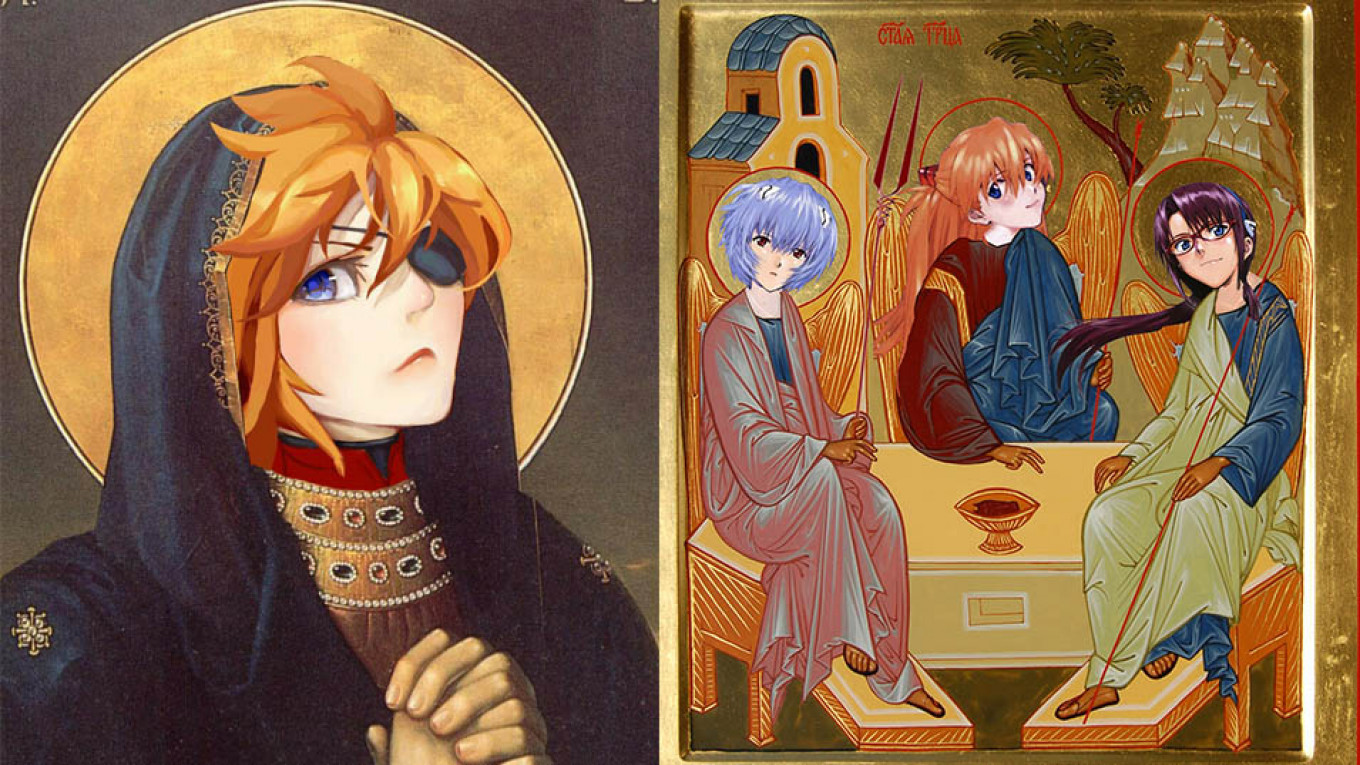 Anime-Style Religious Icons Cause Stir in Russian Region - The Moscow Times