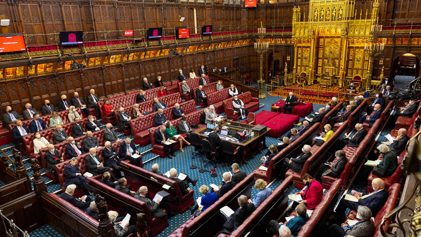 Russia bans admission to 154 members of the British House of Lords