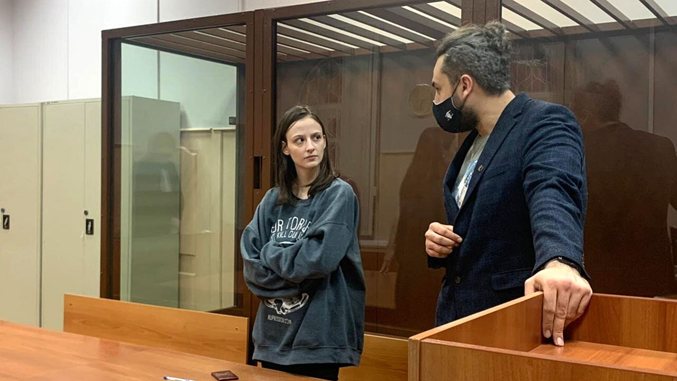Pussy Riots Lucy Shtein Sentenced For Navalny Protest Virus